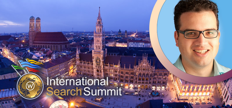 Joost de Valk at International Search Summit Munich